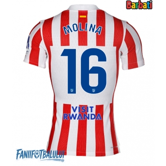 Atletico Madrid Nahuel Molina #16 Tricou Fotbal Replică 2025-26 Barbati Acasa
